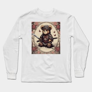 Teddy Samurai Long Sleeve T-Shirt